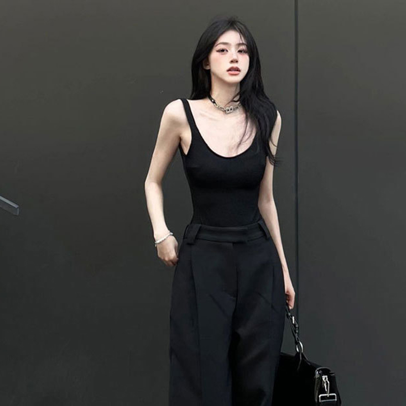 Black Strappy Bodysuit Sexy Ba - đánh giá và giá Suspender Tank Top