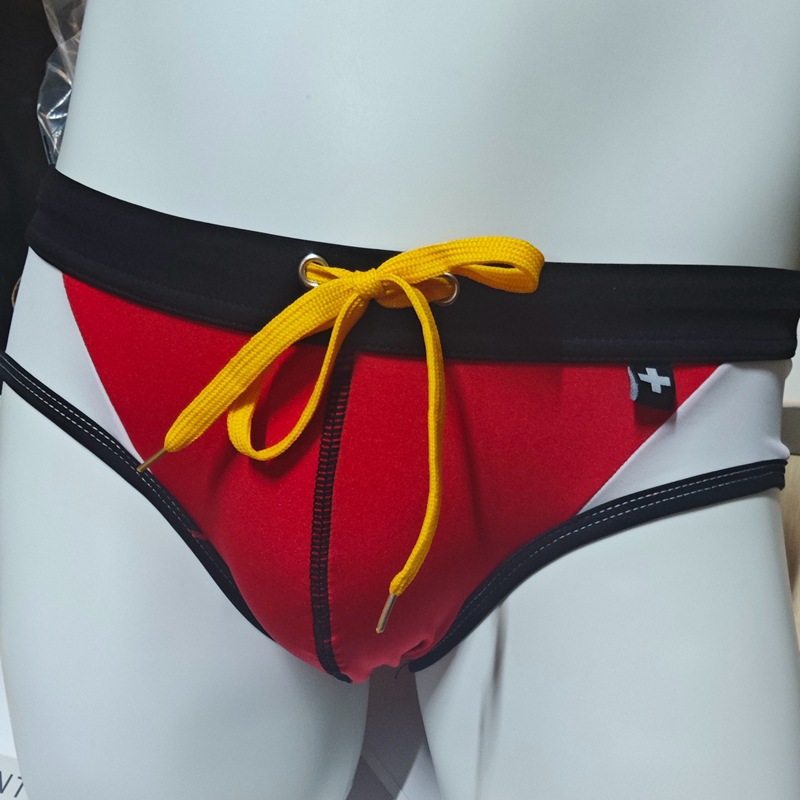 Fashion color matching men's s - đánh giá và giá Trunk Breathable Men